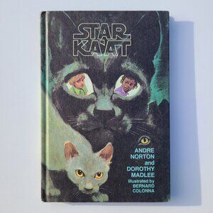 5/$12 Vintage Kids Book Star Ka'at Andre Norton BCE Weekly Reader Book Club 1976